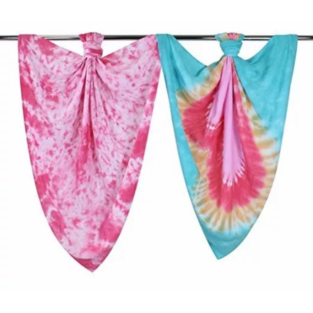 NWT J&Alex Hand dyed cotton muslin swaddle blanket